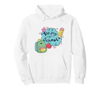 Cute 100 Days of School Celebration Kids Back to School Pullover Hoodie