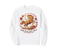 Cute 2026 HORSE LADY WILD SOUL CALM HEART Zodiac Power Sweatshirt