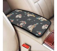 Cute 3D Animal Koala, Vehicle Center Console Armrest Cover Pad Soft Comfort Car Handrail Box Cushion Universal