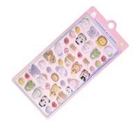 Cute 3D Animal Stickers - Decorative Cartoon Stickers Set, Sticker Set | Scrapbook Stickers for Girls and Teens, Diaries, Laptops, Luggage, Notebook, Classroom Rewards