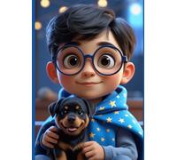 Cute 3D Boy and Puppy Notebook for Kids and Teens: Perfect for School Notes, Creative Writing, Ideas and Daily Reflections