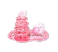 Cute 3D Sticker - 20.5x9.5cm Bubble Stickers, Stacking Funny Animal Toys, Kids Cartoon Craft Sticker Set for Pencil Case Diary Luggage Water Bottle Skateboard Tablet Phone Case Girls Boys