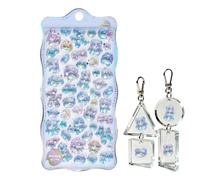 Cute 3D Stickers - 3D Cute Tiny Toddler Decals, Cartoon Animal Decals,for Notebooks Pencil Tablets Water Cups Preschool Kindergarten School Reward Party Craft Creation