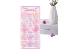 Cute 3D Stickers | Creative Supplies DIY Floating Glitter - Scrapbooking Supplies With 3D Cartoon Stickers For Girls Deco Notebook Scrapbooking Case Phone Water Bottle