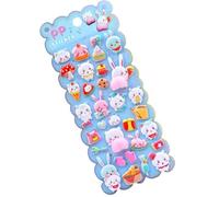 Cute 3D Stickers | Cute Cartoon Removable Decals | Kids Animal Journal Stickers | for Classroom Scrapbooking Journal Crafts Notebook Computer Birthday Christmas