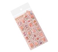 Cute 3D Stickers,DIY Reusable Felt Animal Stickers | Reusable Felt Stickers For Crafts,For Home Classroom Crafts Diary Planner Notebook Phone Students Kids Parties