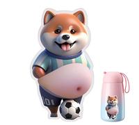Cute 3D Stickers | Dog Squeeze Belly Decals - Cartoon Stickers | for Kids Girls Teens Adults Party Favors Phone Case Scrapbooks Planner Journals Computer Laptops