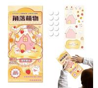 Cute 3D Stickers, Luminous Cartoon Mounted Craft Decorations, 3D Stackable Stickers, for Miniature Scenes, Scrapbooking, Desk, Diary, Water Bottle, Planner, Notebook, Laptop, Computer