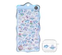 Cute 3D Stickers - Resin Decorative Decals, Cute Adhesive Set | Over 40 Fun 3D Resin Stickers Collection Playful Mini Sticker for Phone Case Notebook Scrapbook DIY Crafts Decoration