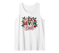 Cute 67 Snap Gingerbread Cookie Meme Gen Alpha Z Xmas Six Tank Top