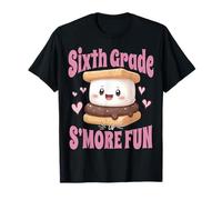 Cute 6th Sixth Grad is S'More Fun Camping Smores Girls Boys T-Shirt