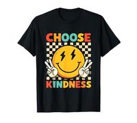 Cute 70s 80s Choose Kindness Classic Vibe Throwback T-Shirt