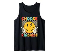 Cute 70s 80s Choose Kindness Classic Vibe Throwback Tank Top