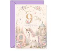 Cute 9th Birthday Card, Sprinkle Some Birthday Magic