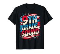 Cute 9th Grade Squad Teacher Happy Cutest Bees 250 Years Value Graphic T-Shirt, Men, Black, M