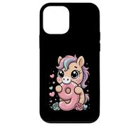 Cute 9th Horse Birthday Nine Year Old Girl B-day Horses Case for iPhone 12 mini