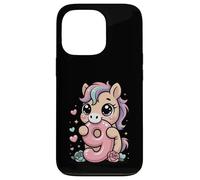 Cute 9th Horse Birthday Nine Year Old Girl B-day Horses Case for iPhone 13 Pro