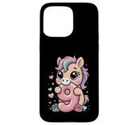 Cute 9th Horse Birthday Nine Year Old Girl B-day Horses Case for iPhone 15 Pro Max