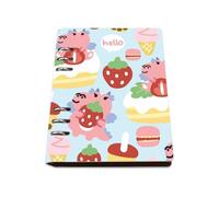 Cute A5 Notebook, Pu Leather Notebooks, Lined Paper Teacher Notebook 180Pages/90Sheets, A5 Notepads for Study, Note Book for Home, University Stationery Women Man