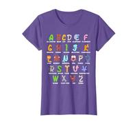 Cute ABCDs Alphabet Animal Learning for Kids & Adults T-Shirt
