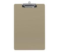 Cute Acrylic Clipboard Stardard Letter A4 Size Desk Office Supply Accessories Light Brown