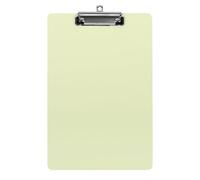 Cute Acrylic Clipboard Stardard Letter A4 Size Desk Office Supply Accessories Light Yellow