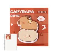 Cute Adhesion, Funny Detention, Adhesive Capybara Cartoon Animals, Colorful 30 Removable Sheets, Classroom Needs, Esco Requirements