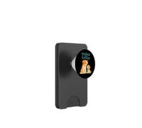 Cute adopted or stepdad & child dog puppy Picked on purpose PopSockets PopWallet for MagSafe