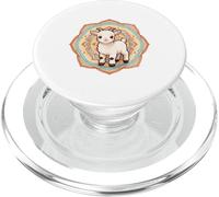 Cute, Adorable Baby Goat Mandala PopSockets PopGrip for MagSafe