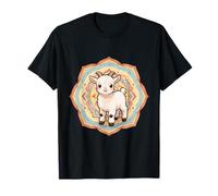 Cute, Adorable Baby Goat Mandala T-Shirt