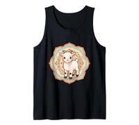 Cute, Adorable Baby Goat Mandala Tank Top