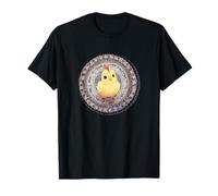 Cute Adorable Chick Chicken Mandala T-Shirt