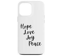 Cute Advent Hope love joy peace Christian faith Christmas Case for iPhone 13 Pro Max