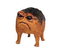 Cute African Rain Frog Statue Unique Home Desktop Ornament Animal Sculpture Perfect for Collectors (A, One Size)