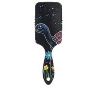 Cute African Sulcata Tortoise gentle air cushion comb Designed scalp massager for straight hair with Ergonomic handle cepillo para cabello