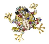 Cute Air Vent Clip, Frog Shape Alloy Vent Air Freshener Clip, Creative Car Interior Accessories, Alloy Material Vehicle Interior Decoration for Mini Cars, SUVs, RVs, and Trucks (A)