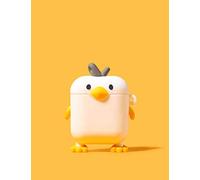 Cute AirPods 1 2 Pro Case Cover Cartoon Funny Silicone Airpods case Standing Chick Shape Cover for Air pods 1 2