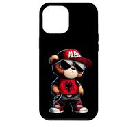 Cute Albania Flag Teddy Bear Illyrian Shqiperi Kosovo Shqip Case for iPhone 12 Pro Max