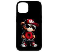 Cute Albania Flag Teddy Bear Illyrian Shqiperi Kosovo Shqip Case for iPhone 13