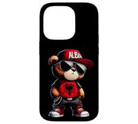 Cute Albania Flag Teddy Bear Illyrian Shqiperi Kosovo Shqip Case for iPhone 14 Pro