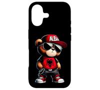 Cute Albania Flag Teddy Bear Illyrian Shqiperi Kosovo Shqip Case for iPhone 17