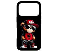 Cute Albania Flag Teddy Bear Illyrian Shqiperi Kosovo Shqip Case for iPhone 17 Pro