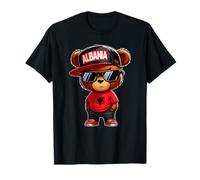 Cute Albania Flag Teddy Bear Illyrian Shqiperi Kosovo Shqip T-Shirt