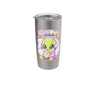 Cute Alien Bubble Boba Tea Lover Anime Japanese Kawaii Japan Stainless Steel Insulated Tumbler