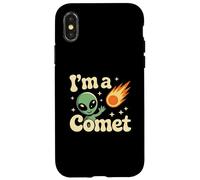 Cute Alien “I’m a Comet” Cosmic Funny 3I/Atlas Space Design Case for iPhone X/XS