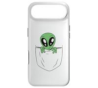 Cute Alien in a Fake Pocket Funny Aliens Outer Space Meme Case for iPhone Air