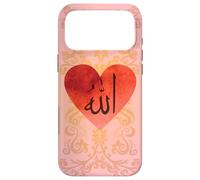 Cute Allah Arabic Calligraphy Heart Islam Muslim Sign Case for iPhone 17 Pro Max