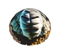 Cute Alpaca Llama Print Shower Cap, Shower Cap for Women Reusable, Waterproof Bath Cap,Quick Drying Bath Hair Cap