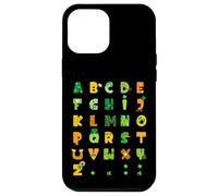 Cute Alphabet Funny St Patrick's Day ABC Letters Shamrock Case for iPhone 12 Pro Max