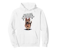 Cute Alsatian GSD Dog Yes I'm with the Crazy German Shepherd Pullover Hoodie